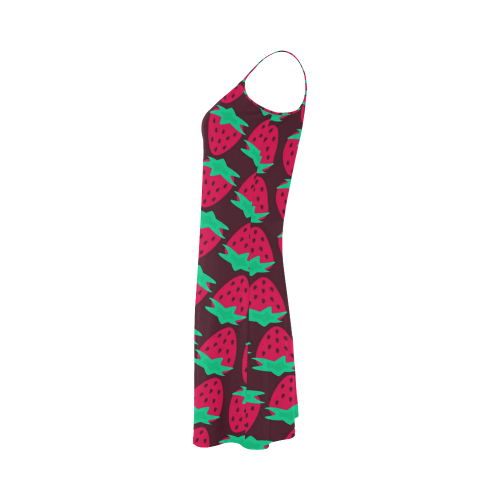 Strawberry Pattern Alcestis Slip Dress (Model D05)