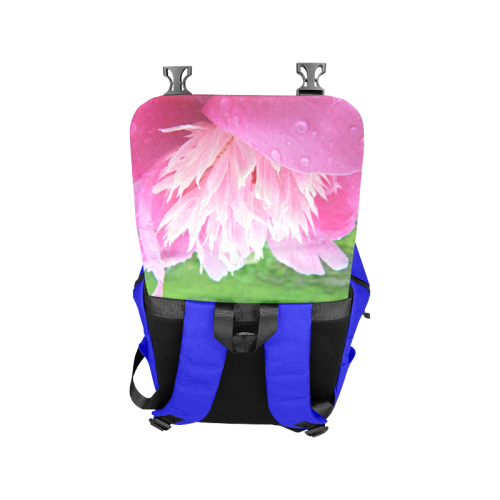 Wet Peony Casual Shoulders Backpack (Model 1623)