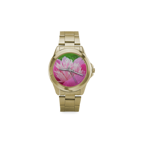 Wet Peony Custom Gilt Watch(Model 101)