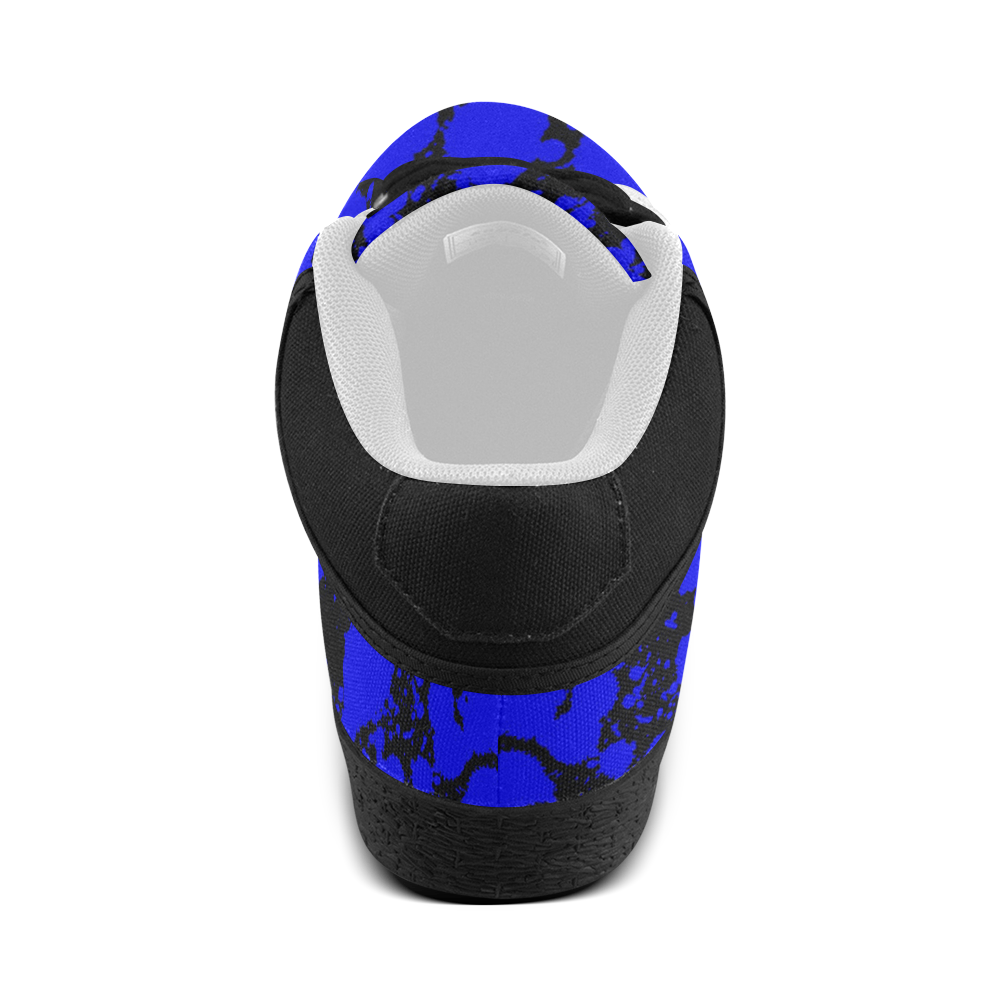 ZONE BLUE2 Women's Chukka Canvas Shoes (Model 003) ID D206828