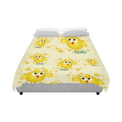 Chicks Duvet Cover 86"x70" ( All-over-print)