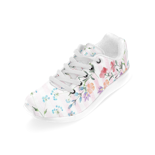 Delicate Wildflowers Women’s Running Shoes (Model 020)