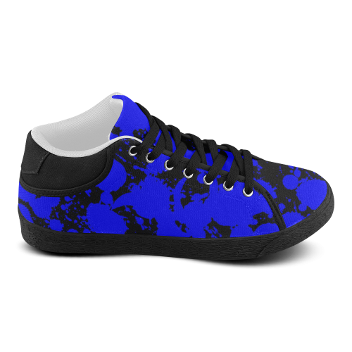 ZONE BLUE2 Women's Chukka Canvas Shoes (Model 003) ID D206828