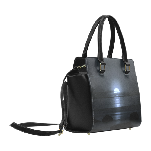 Moony Sunset Classic Shoulder Handbag (Model 1653)