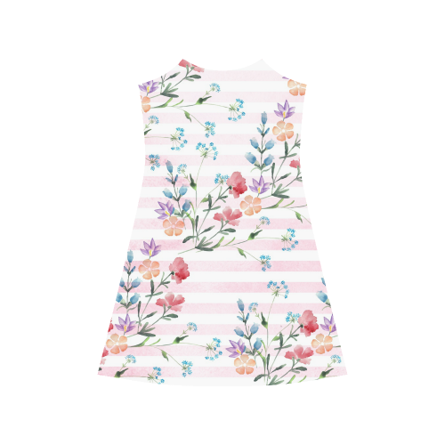 Delicate Wildflowers Alcestis Slip Dress (Model D05)