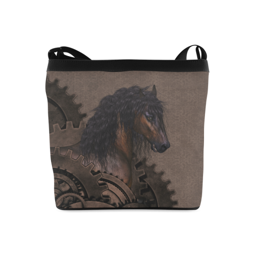 Steampunk Horse Crossbody Bags (Model 1613)