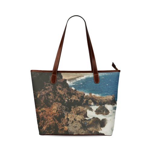 Aruba, dream beach Shoulder Tote Bag (Model 1646)