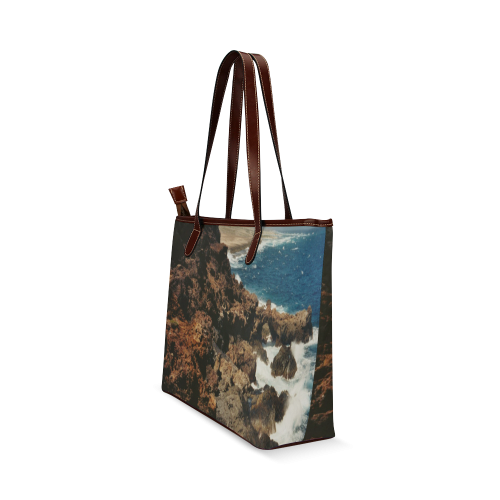 Aruba, dream beach Shoulder Tote Bag (Model 1646)