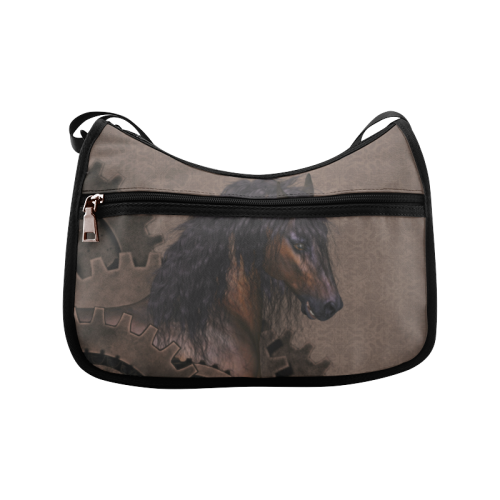 Steampunk Horse Crossbody Bags (Model 1616)