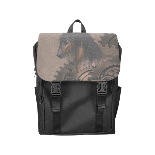 Steampunk Horse Casual Shoulders Backpack (Model 1623)