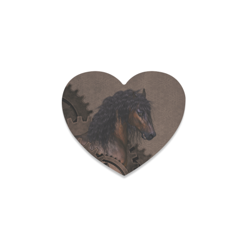 Steampunk Horse Heart Coaster