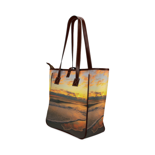 Stunning sunset on the beach Classic Tote Bag (Model 1644)