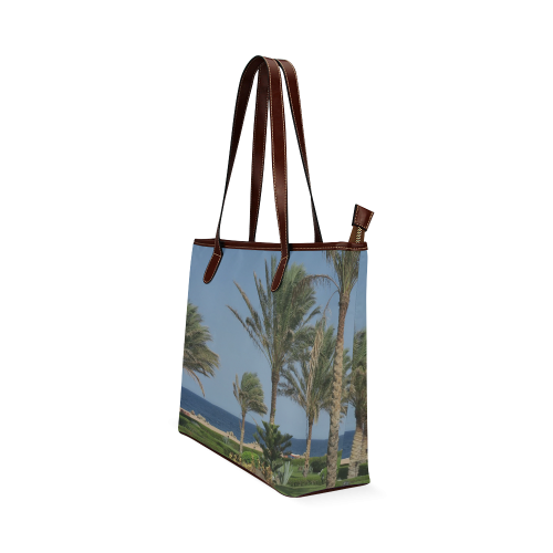 Egypt Beach Shoulder Tote Bag (Model 1646)