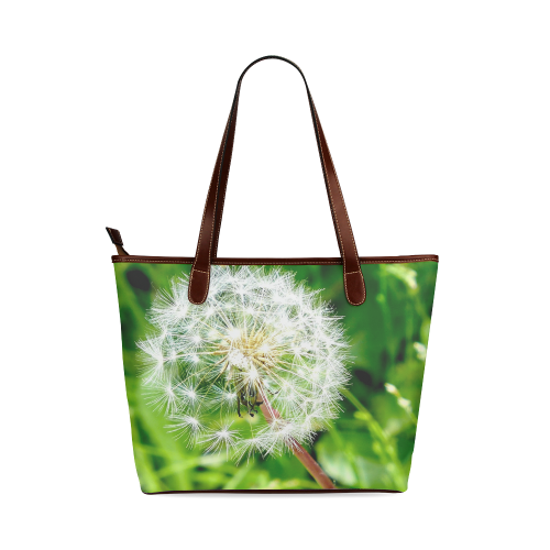 Dandelion Shoulder Tote Bag (Model 1646)