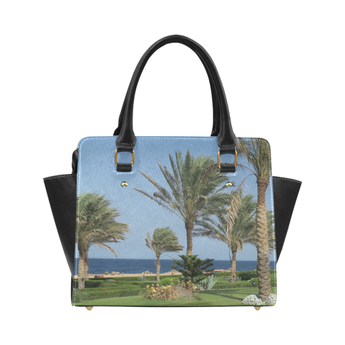 Egypt Beach Classic Shoulder Handbag (Model 1653)