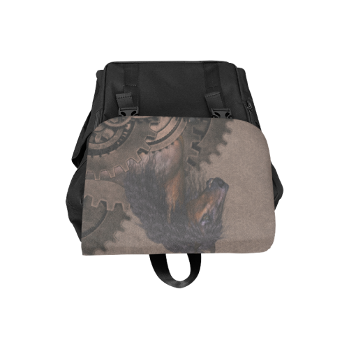 Steampunk Horse Casual Shoulders Backpack (Model 1623)