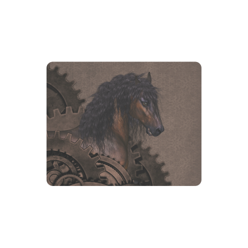 Steampunk Horse Rectangle Mousepad