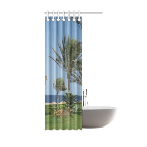 Egypt Beach Shower Curtain 36"x72"
