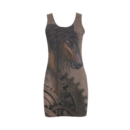 Steampunk Horse Medea Vest Dress (Model D06)
