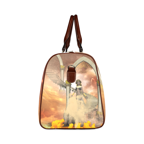 In the sky Waterproof Travel Bag/Small (Model 1639)