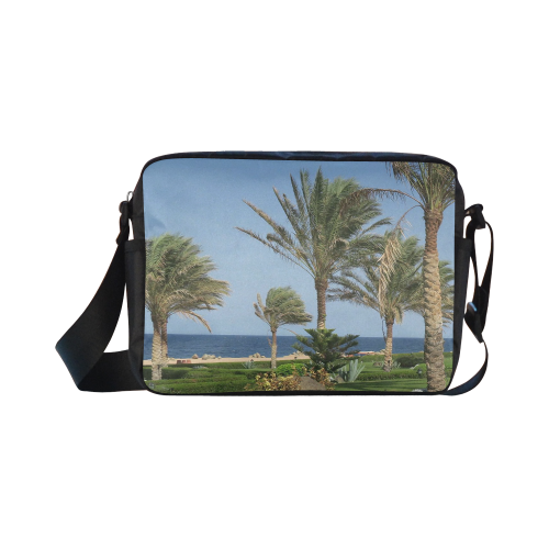 Egypt Beach Classic Cross-body Nylon Bags (Model 1632)