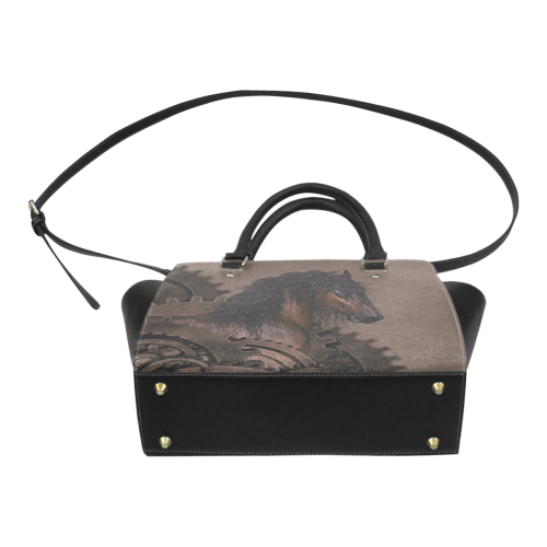 Steampunk Horse Classic Shoulder Handbag (Model 1653)