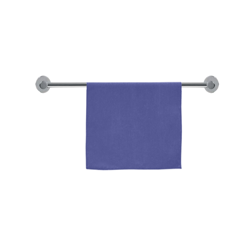 Royal Blue Color Accent Custom Towel 16"x28"