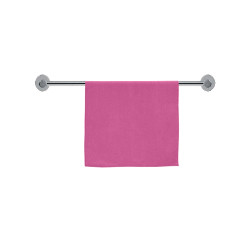 Raspberry Rose Color Accent Custom Towel 16"x28"