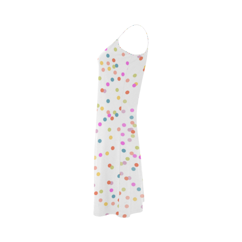 Retro Polka Dots Alcestis Slip Dress (Model D05)