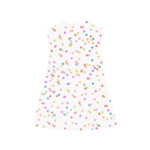 Retro Polka Dots Alcestis Slip Dress (Model D05)