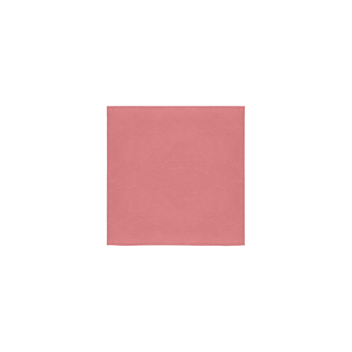 Tea Rose Color Accent Square Towel 13“x13”