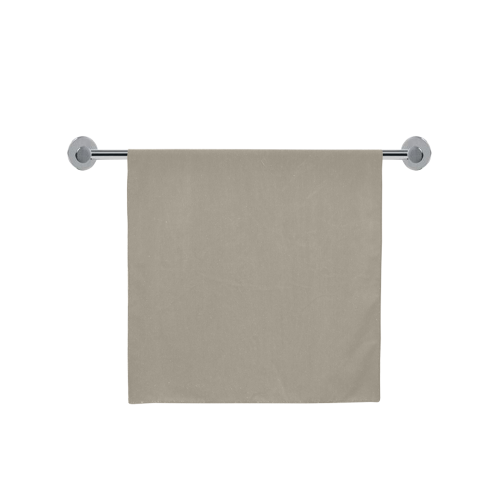 Aluminum Color Accent Bath Towel 30"x56"