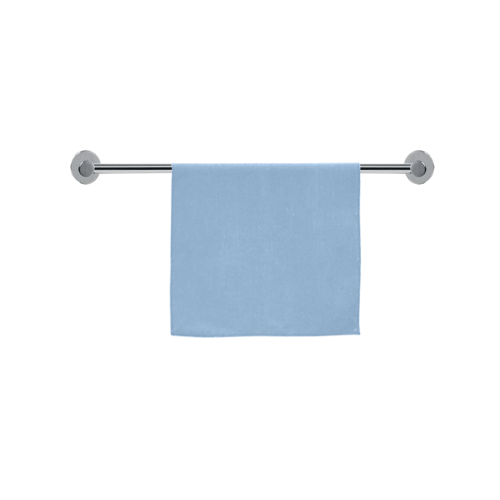 Placid Blue Color Accent Custom Towel 16"x28"