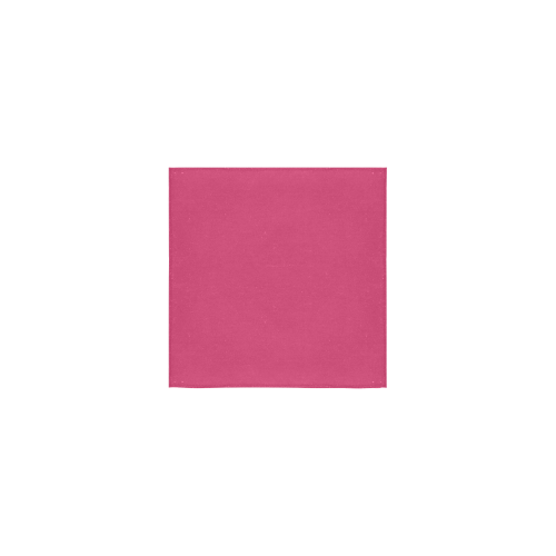 Raspberry Sorbet Color Accent Square Towel 13“x13”