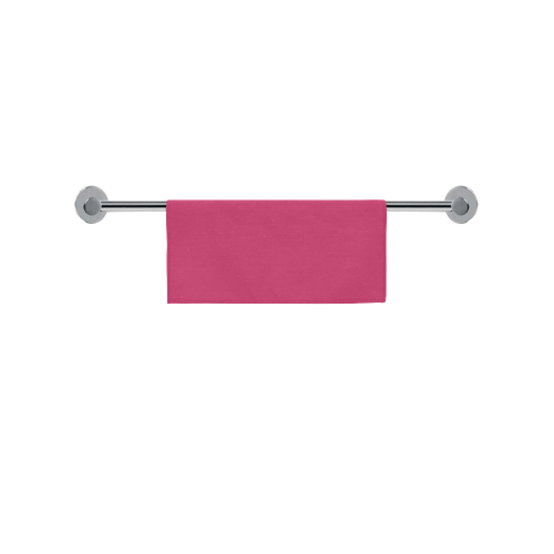 Raspberry Sorbet Color Accent Square Towel 13“x13”