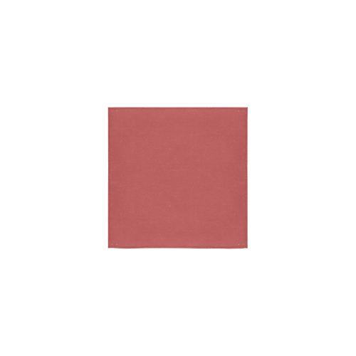 Cranberry Color Accent Square Towel 13“x13”