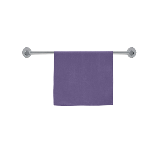 Gentian Violet Color Accent Custom Towel 16"x28"