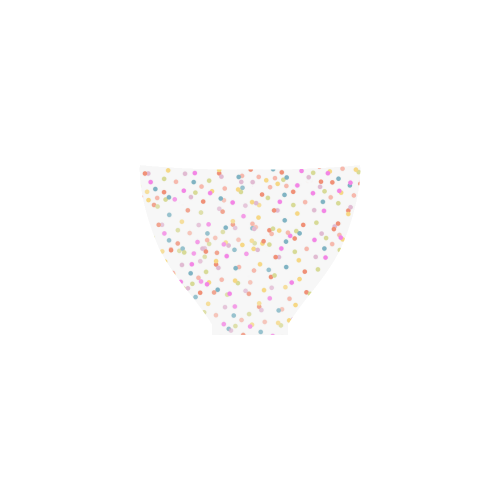 Retro Polka Dots Custom Bikini Swimsuit