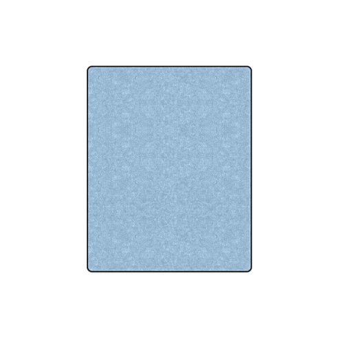 Dusk Blue Color Accent Blanket 40"x50"