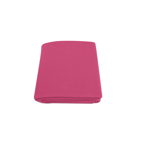 Raspberry Sorbet Color Accent Blanket 50"x60"