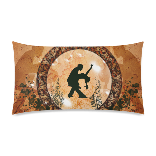 Dancing Rectangle Pillow Case 20"x36"(Twin Sides)