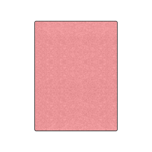Tea Rose Color Accent Blanket 50"x60"