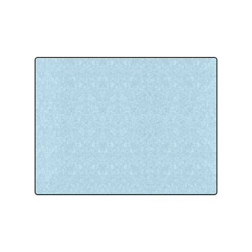 Aquamarine Color Accent Blanket 50"x60"