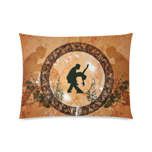 Dancing Custom Zippered Pillow Case 20"x26"(Twin Sides)