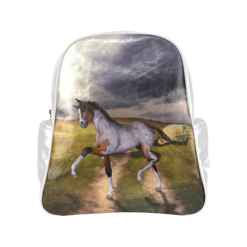 The Little cute Foal Multi-Pockets Backpack (Model 1636)