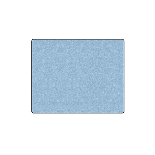 Dusk Blue Color Accent Blanket 40"x50"