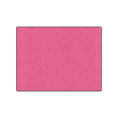 Raspberry Sorbet Color Accent Blanket 50"x60"