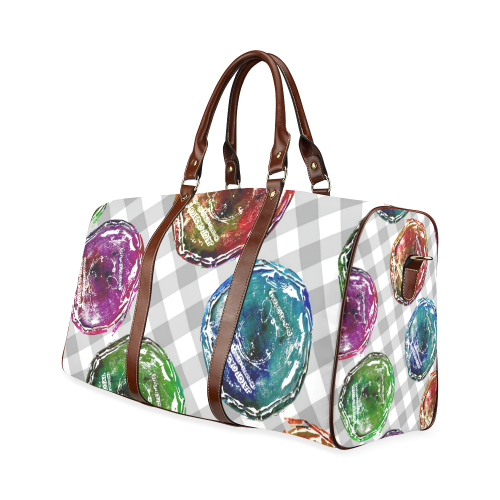 Modern Pattern Waterproof Travel Bag/Small (Model 1639)