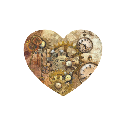 steampunk Heart-shaped Mousepad