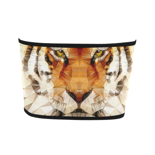 abstract tiger Bandeau Top